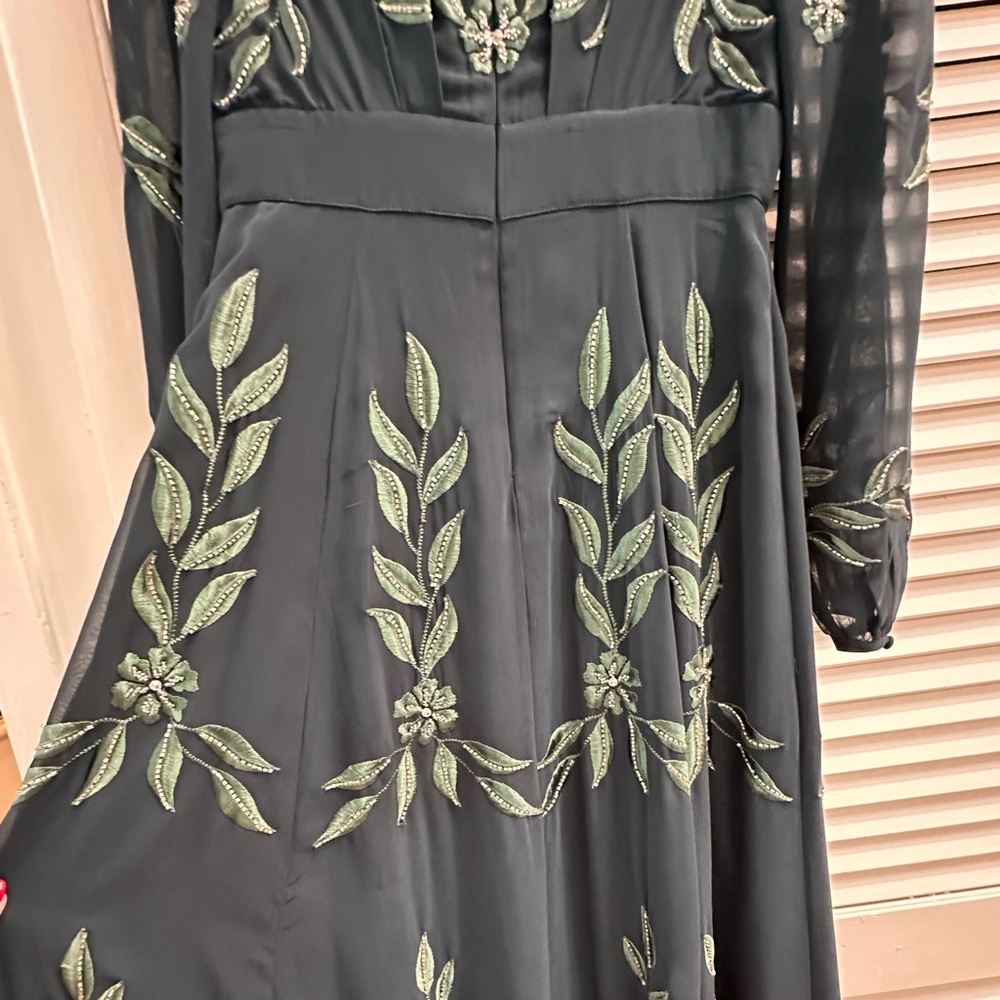 BHLDN Belize dress in green - Picture 10 of 16